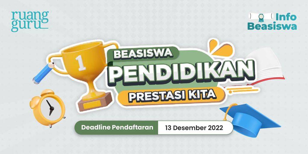 Beasiswa Pendidikan Prestasi Kita Untuk SMP, SMA & Mahasiswa Indonesia